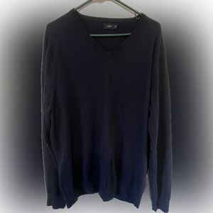 Navy J.Crew V-Neck Sweater